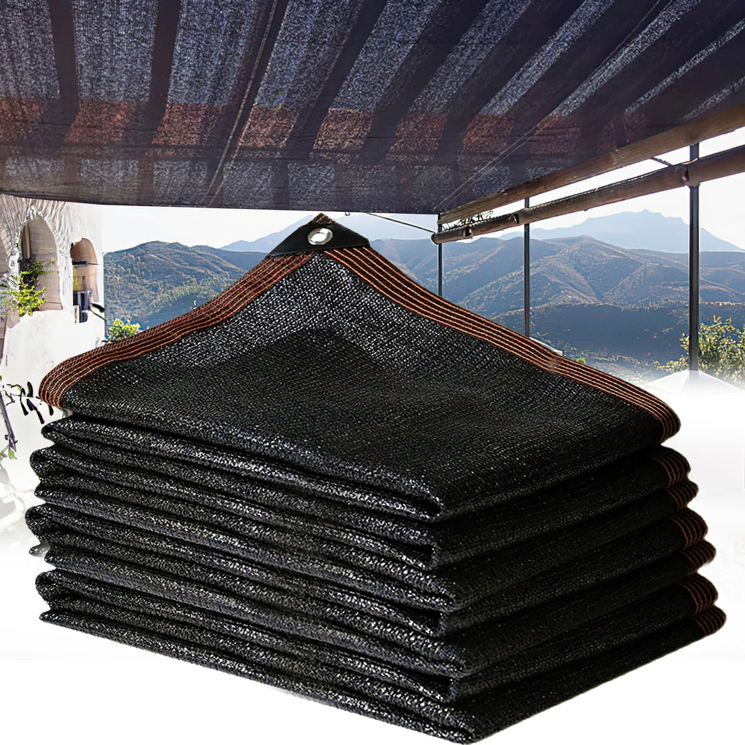 Schattierungsnetz, 4×5m Schattierungsnetz für Gewächshaus, Schattennetz, Beschattungsnetz, Sonnenseg