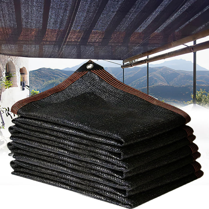 Schattierungsnetz, 4×5m Schattierungsnetz für Gewächshaus, Schattennetz, Beschattungsnetz, Sonnenseg