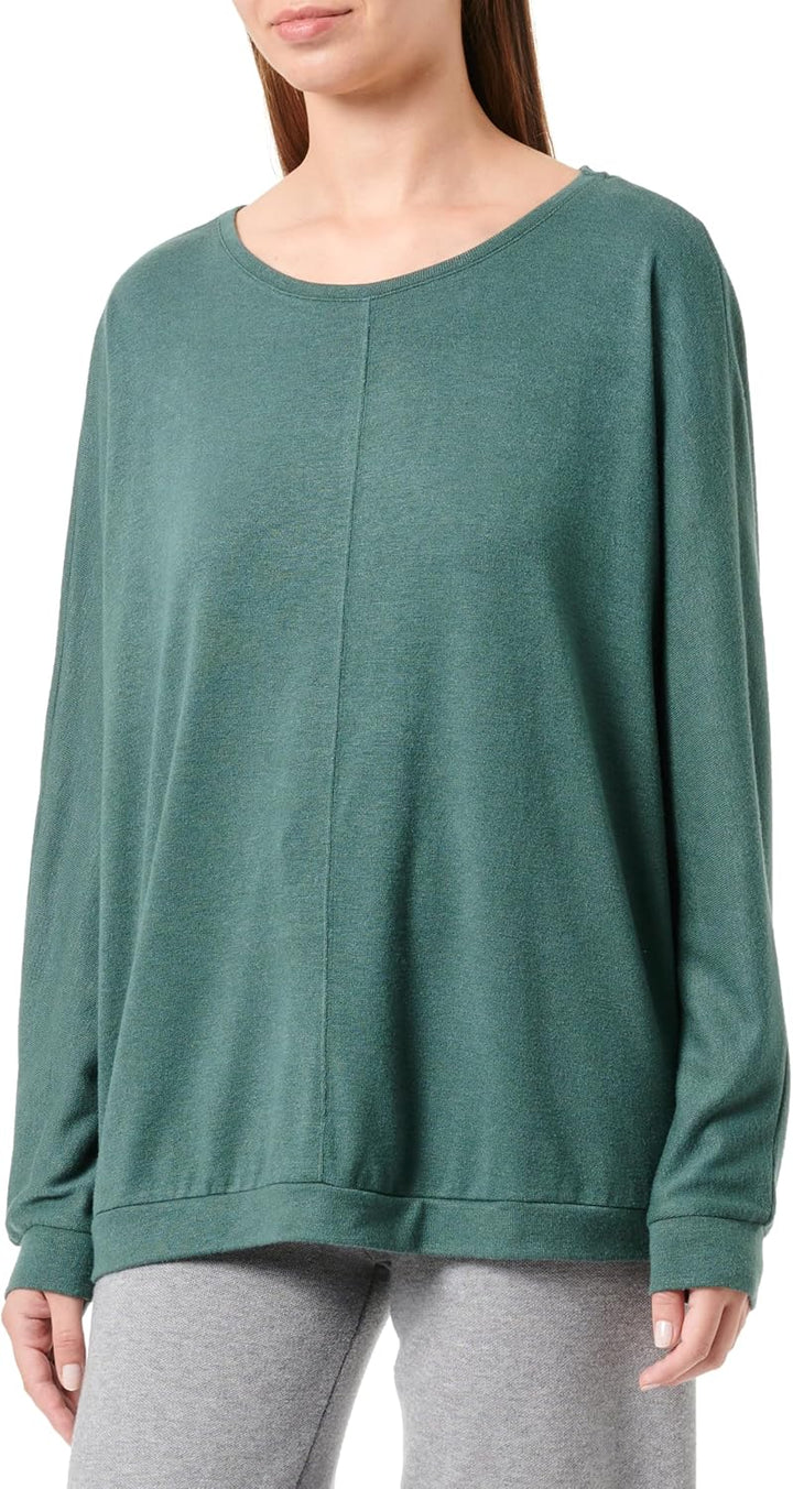 Triumph Damen Cozy Comfort Top 01 Shirt 42 Smoky Green, 42 Smoky Green