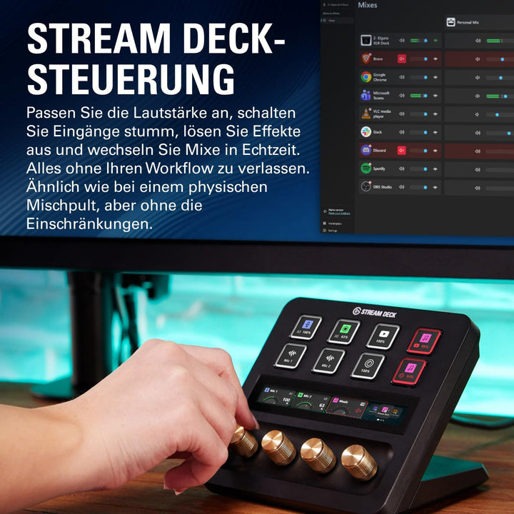 Elgato Wave:3 MK.2 – Premium USB Condenser Microphone for Streaming & Podcasting with Wave FX Proces
