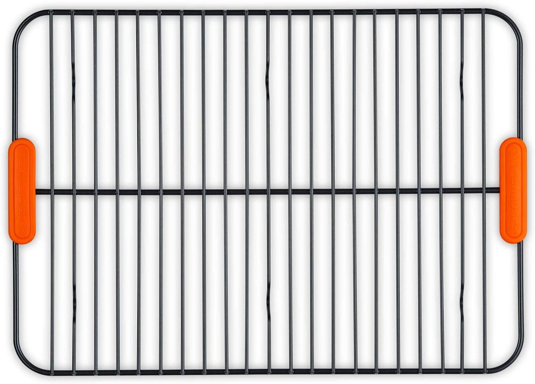 Le Creuset Antihaftbeschichtetes Kuchengitter, Schwarz Matt, 46601000010000 Kühlregal Antihaftbeschi