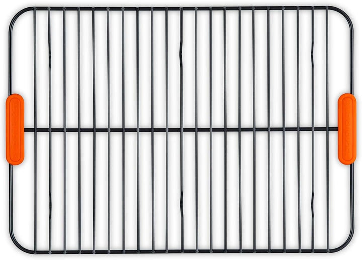 Le Creuset Antihaftbeschichtetes Kuchengitter, Schwarz Matt, 46601000010000 Kühlregal Antihaftbeschi
