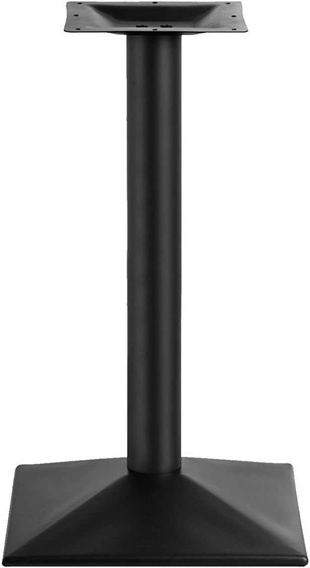Edelstahlmarkenshop Tischgestell SCHWARZ Modell „München“ in Single und in der Doppelt Variante zur
