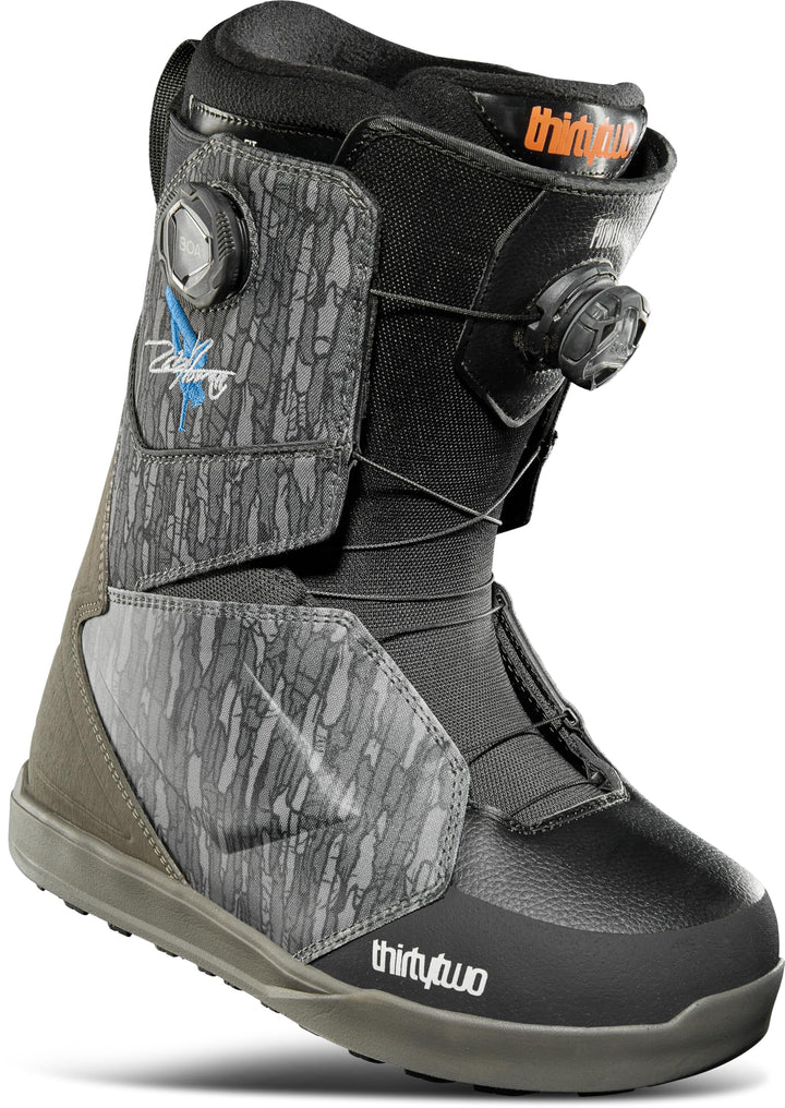 ThirtyTwo Herren Lashed Double Boa Fava '24 Schneestiefel Oliv/Grau/Schwarz (Powell) 42, Oliv/Grau/S