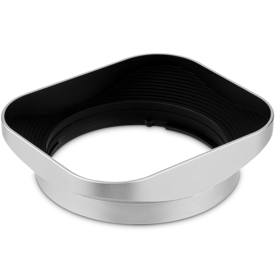 Haoge Gegenlichtblende aus Metall, quadratisch, für Fujifilm GFX100RF Kamerazubehör, Bajonettschirme
