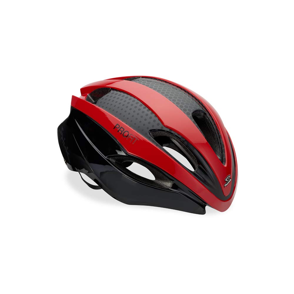 Spiuk Sportline Ae Profit Aero Helm (M-L) 53-61 rot/schwarz, (M-L) 53-61 rot/schwarz
