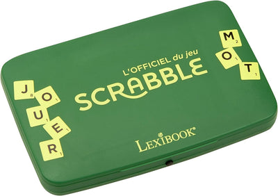 LEXIBOOK scf-428afr der Offiziellen des Spiels Scrabble Deluxe ODS 7 Ohne zusätzliche Batterien, Ohn