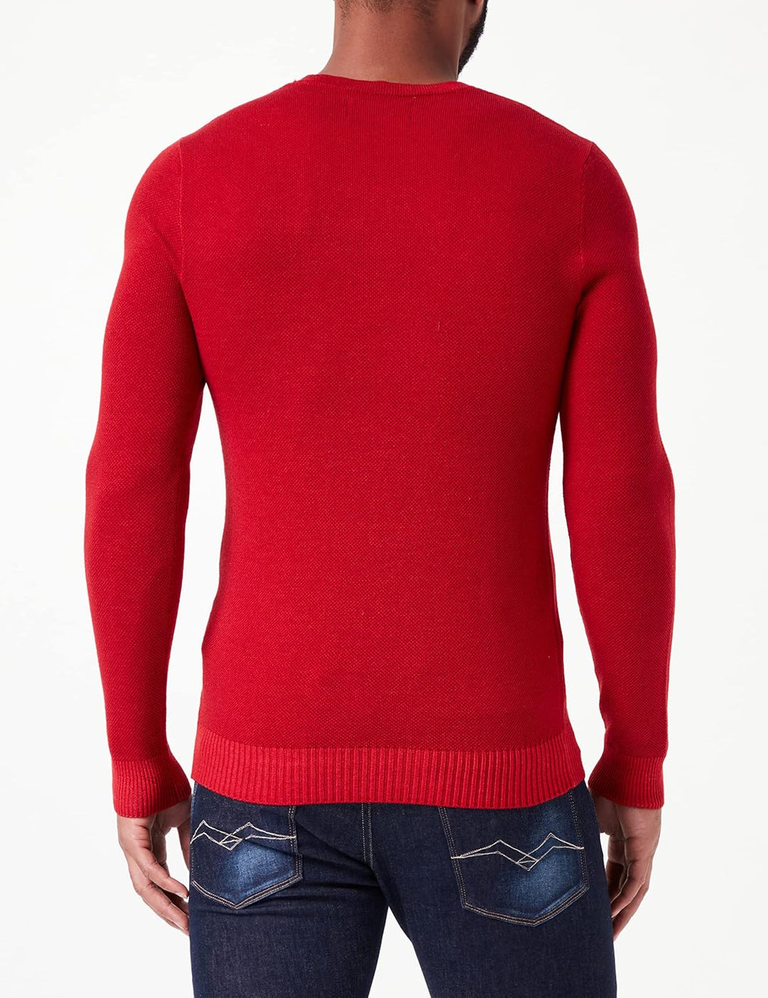 Replay Herren Pullover M 158 Red, M 158 Red