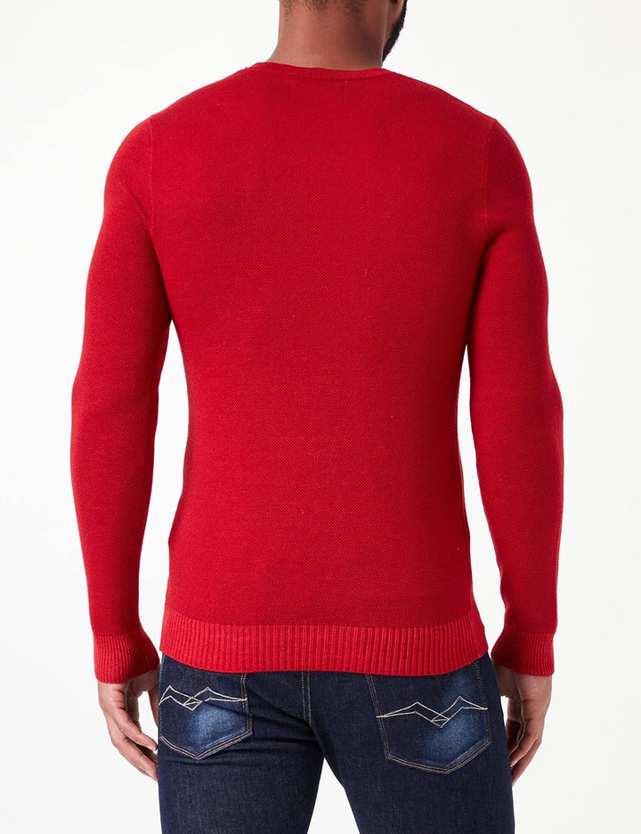 Replay Herren Pullover M 158 Red, M 158 Red