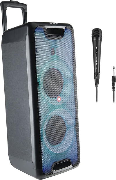 NGS WILD Rave 1-200W tragbarer Lautsprecher, kompatibel mit Bluetooth und True Wireless Stereo (TWS)