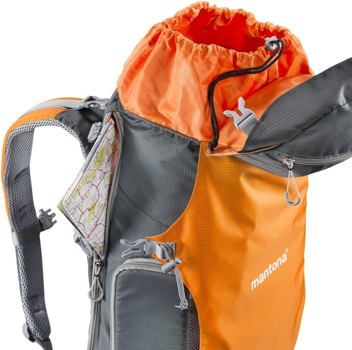 Mantona Kamerarucksack elementsPro 40 - Professioneller Outdoor-Kamerarucksack mit anpassbaren Innen