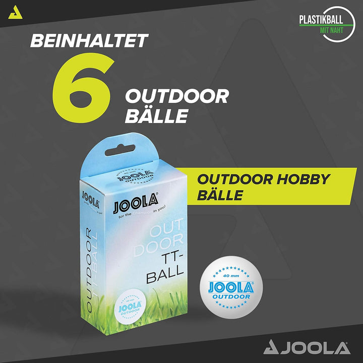 JOOLA Tischtennisnetz LIBRE- OUTDOOR Tischtennisnetz-Garnitur für Freizeitsport - Klemmtechnik - Höh