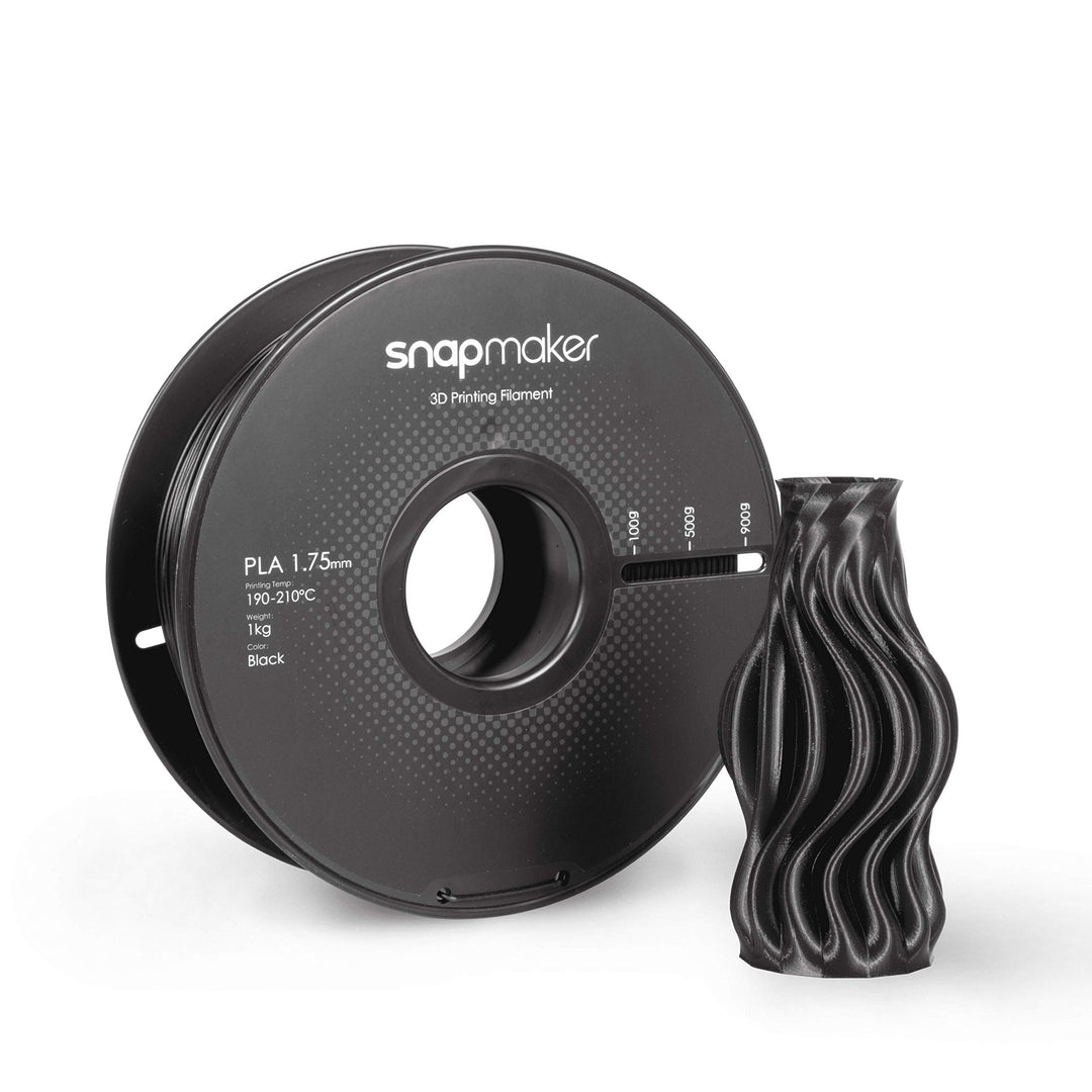 Snapmaker PLA 3D-Drucker Filament 1,75 mm, 1 kg Spule (2,2 lbs) - Masshaltigkeit +/- 0,03 mm, passen
