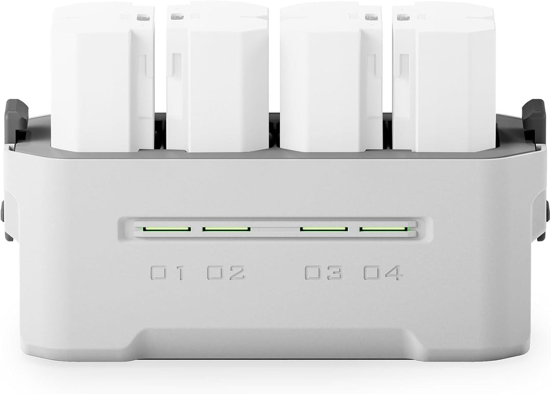 TILTA NP-FZ100 Akku-Ladegerät | Tragbare Ladestation | Lädt 4 Akkus mit USB-C PD 45 W Schnellladung