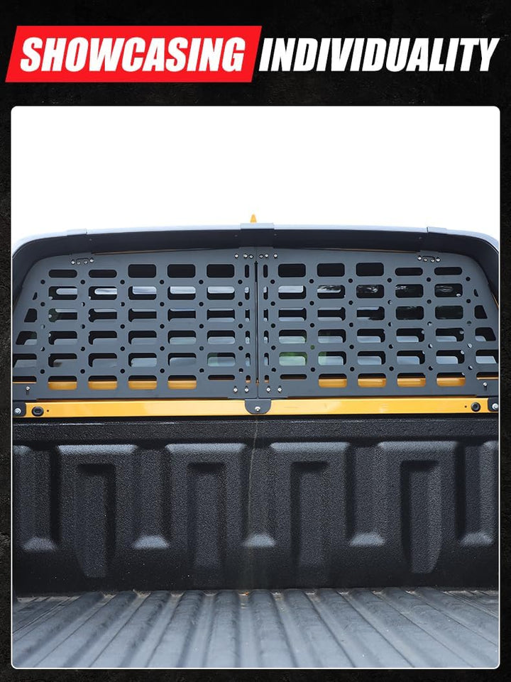 Auto Heckscheibe Storage Molle Panel Geeignet für Ford Ranger 2023 2024,Heckscheibe Werkzeug Aufhäng