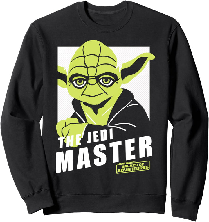 Star Wars Yoda The Master Cartoon Poster Sweatshirt