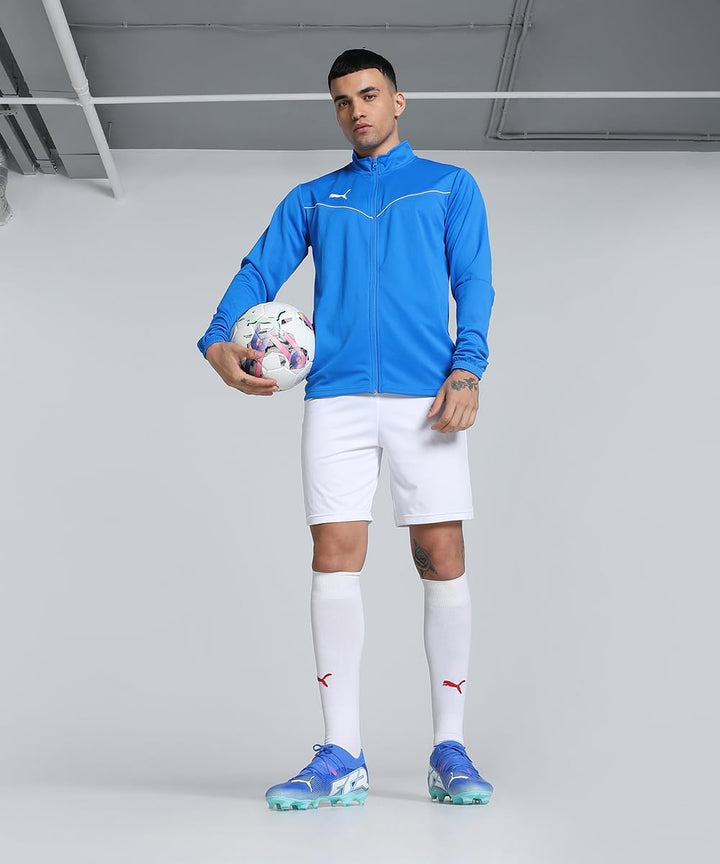 PUMA Teamrise Training Poly Jacket Trainingsjacke Unisex Erwachsene S Electric Blue Lemonade, S Elec