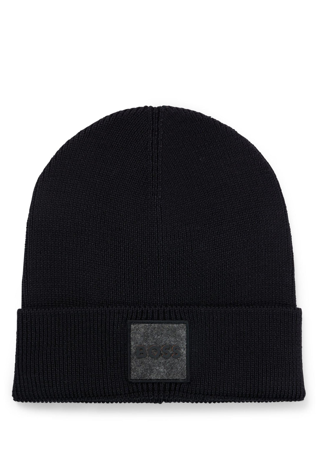 BOSS Herren Mütze Strickmütze Foxxy Einheitsgrösse -001 black, Einheitsgrösse -001 black