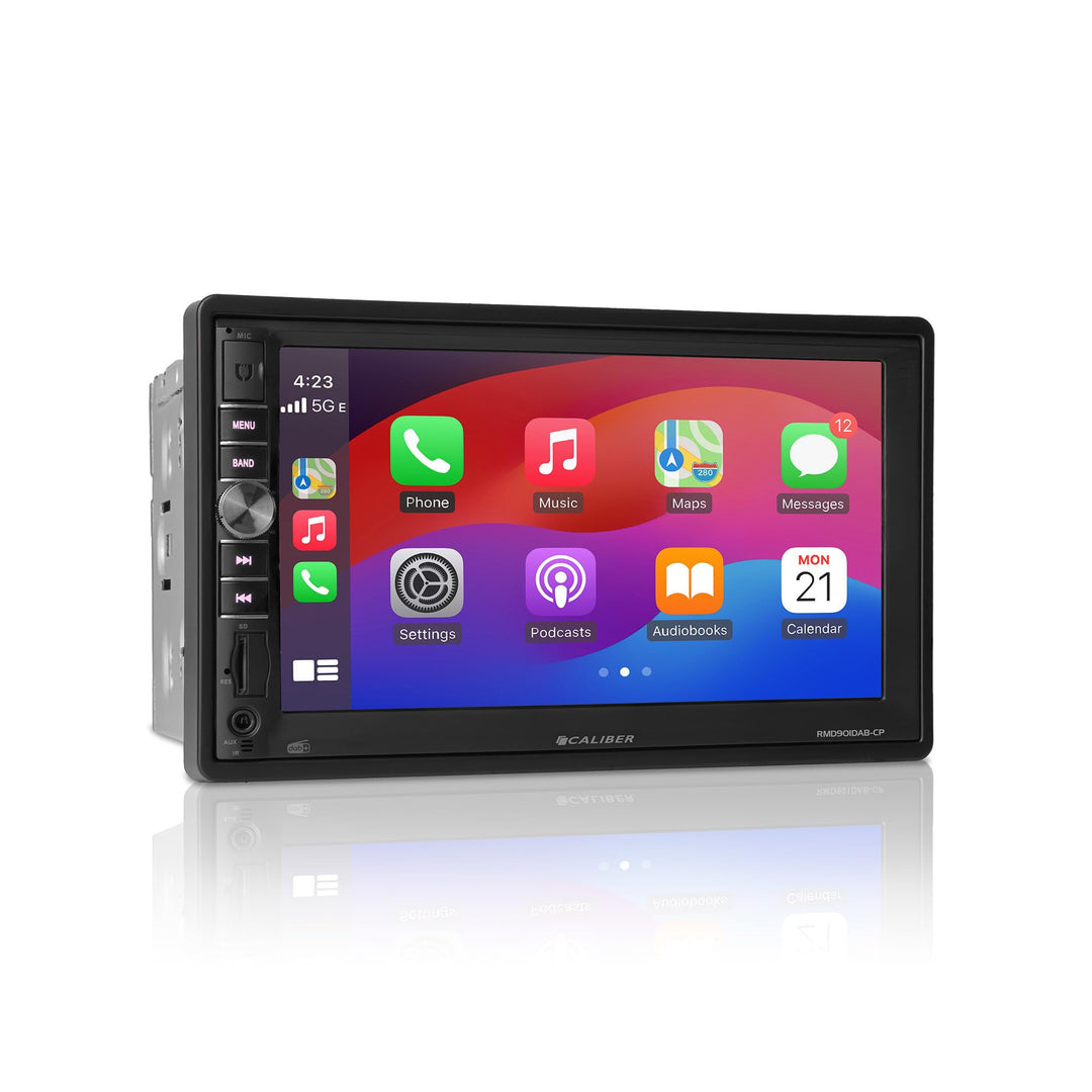 Caliber Autoradio Bluetooth Drahtlos Apple carplay, Autoradio mit Bildschirm 7 Zoll, Auto Radio Touc