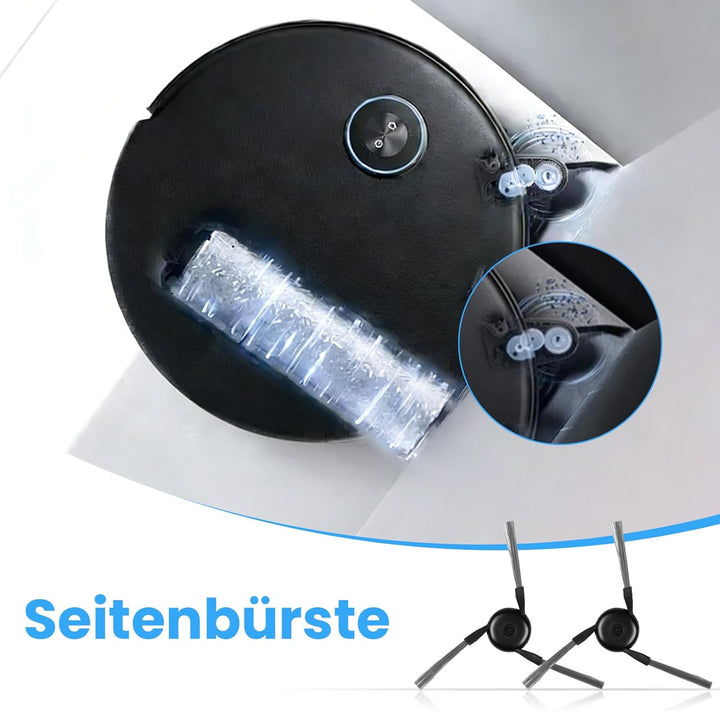 22 Stück Zubehör Set für Mova Z60 Ultra Roller Complete Saugroboter, Ersatzteile mit 2 Hauptbürste,