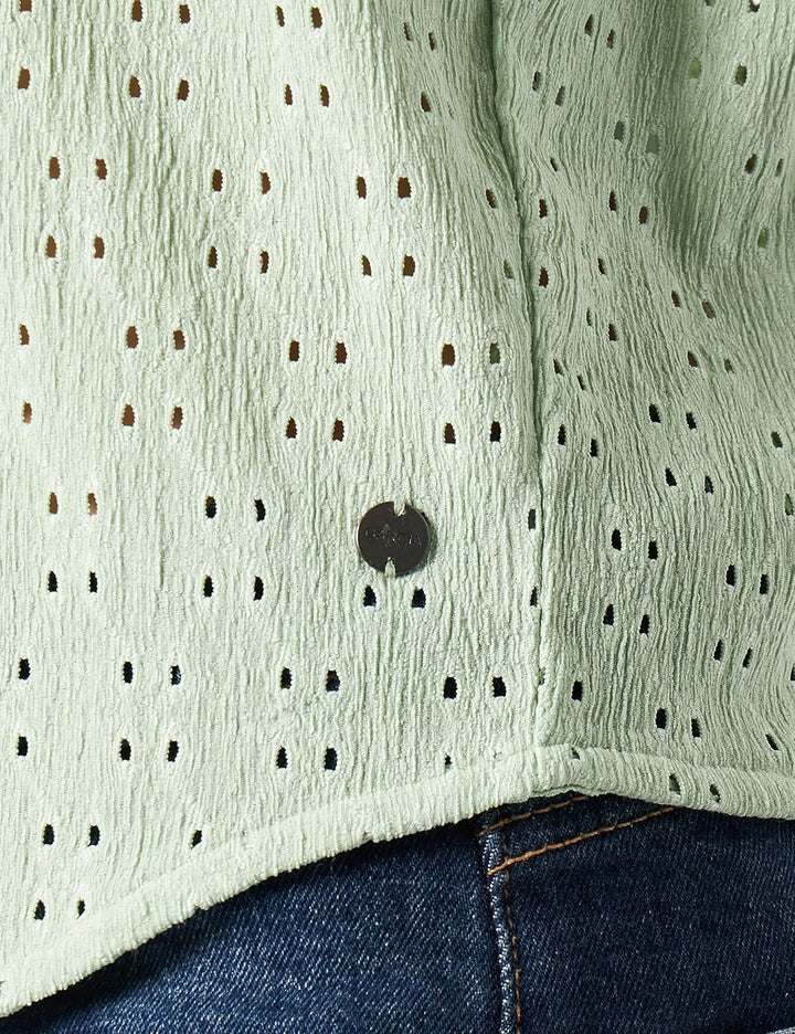 GARCIA Damen Bluse XS Grün, XS Grün