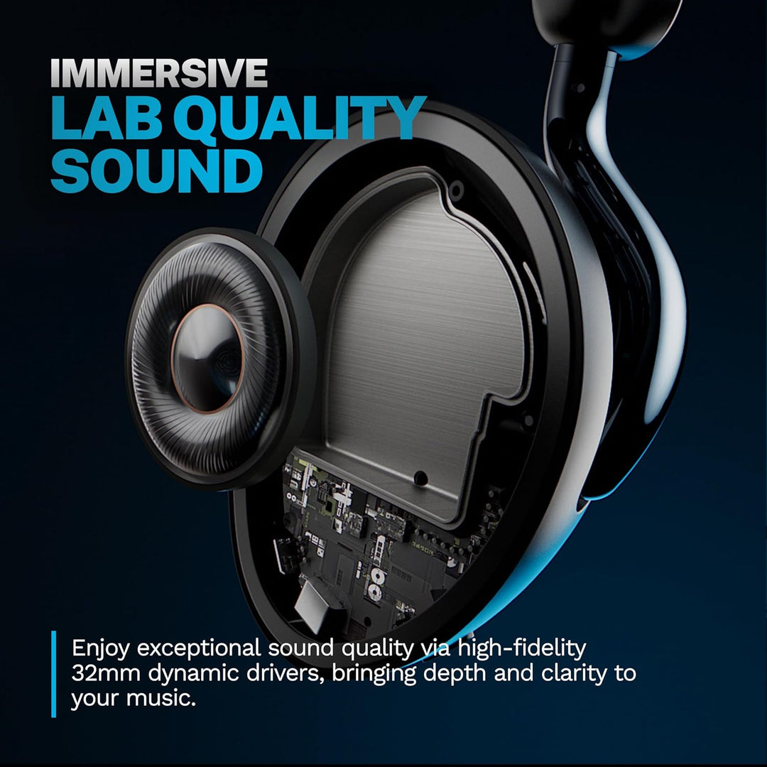 JLab Epic Lux Lab Edition Adaptive Noise Cancelling Kopfhörer - Bluetooth Kopfhörer Over Ear kabello