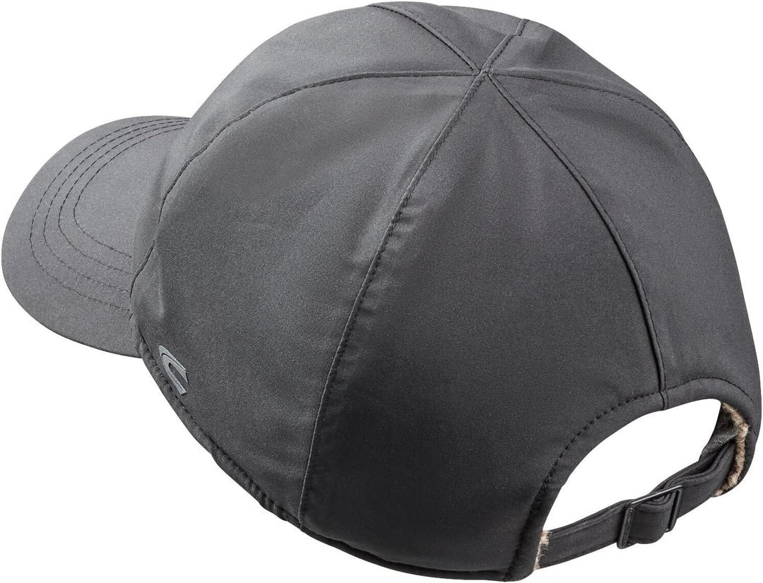 camel active Herren teXXXactive Cap mit Innenfutter Einheitsgrösse Schwarz, Einheitsgrösse Schwarz
