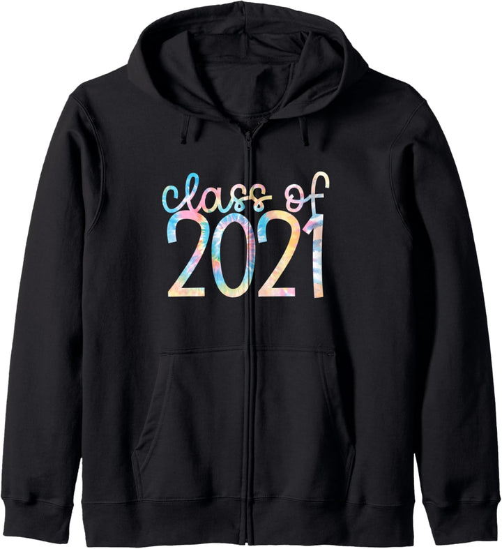 Back to School | Tie Dye Class of 2021 Kapuzenjacke