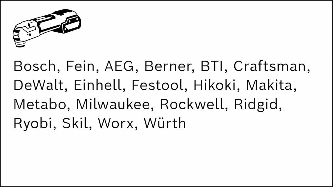 Bosch Professional 5x Tauchsägeblatt AII 65 APB Wood and Metal (für Holz und Metall, 40 x 65 mm, Zub