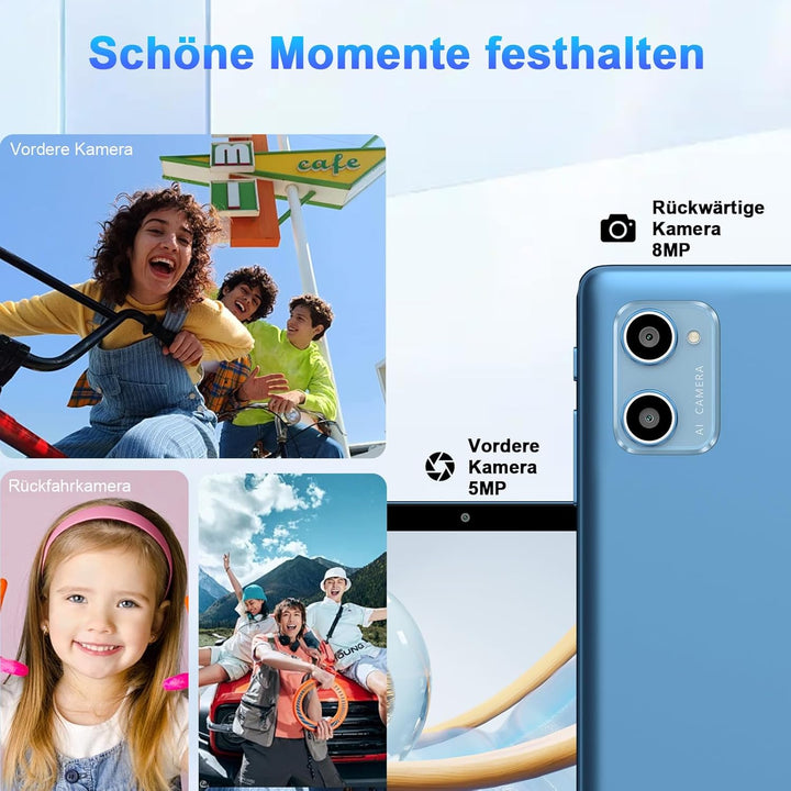 2026 Tablet 10 Zoll Android Octa Core mit 20 GB RAM + 128 GB ROM (2 TB TF) | 5G + 2,4 G WiFi | FHD |