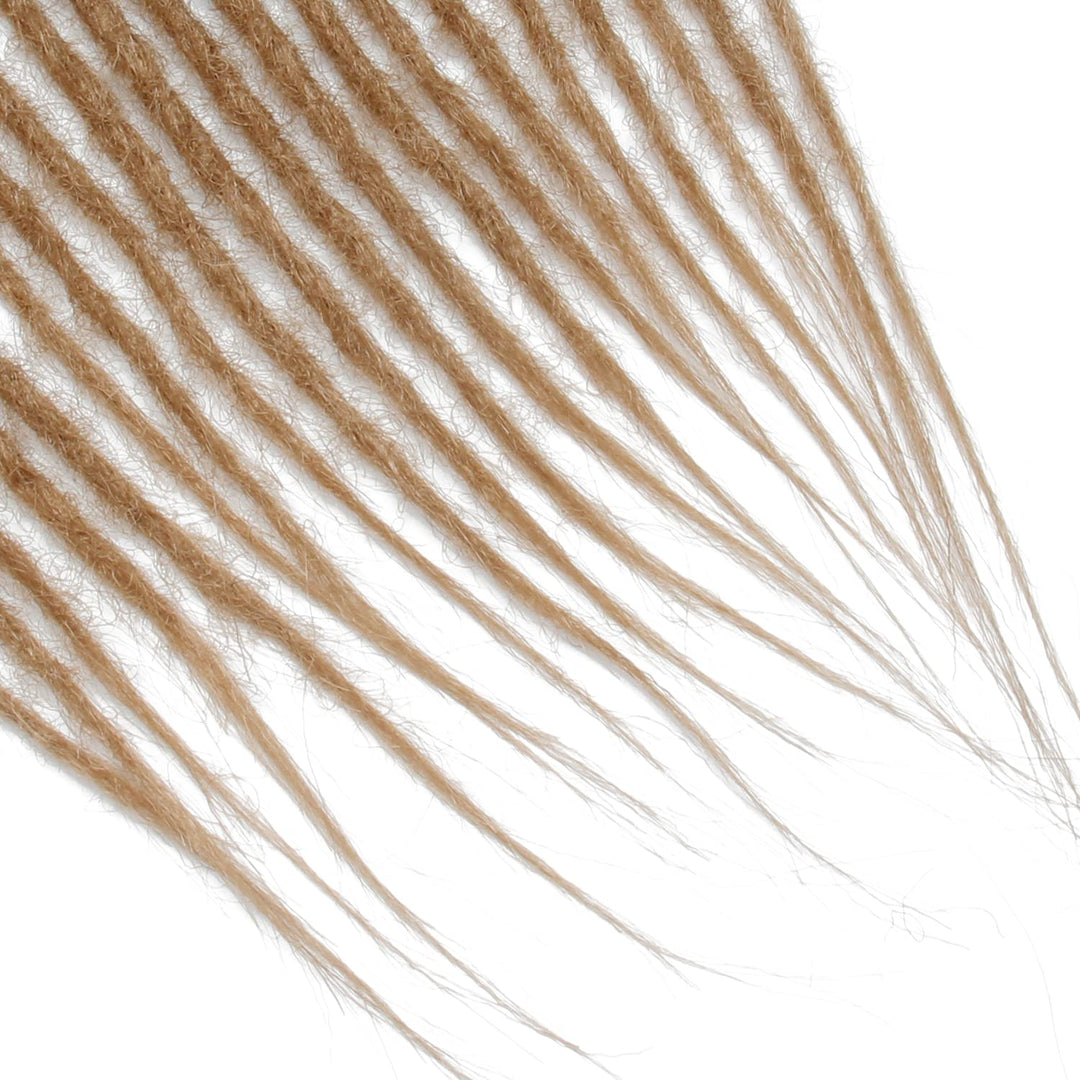 Dünne 0.6cm Synthetische Dreadlock Extensions Handgemacht 24 Zoll 20 Stränge Häkelhaar Lange Häkelzö