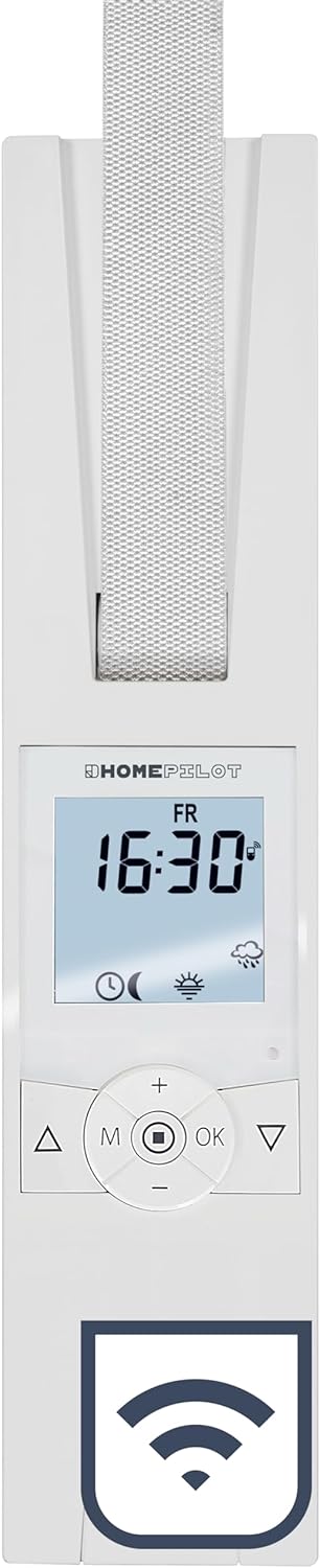 HOMEPILOT - Gurtwickler RolloTron premium smart Power | Elektrischer Gurtwickler mit Display zur beq