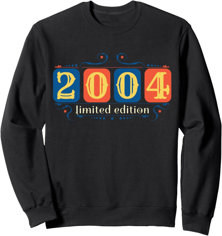 20. Geburtstag Mann Frau 20 Jahre 2004 Deko Lustig Geschenk Sweatshirt