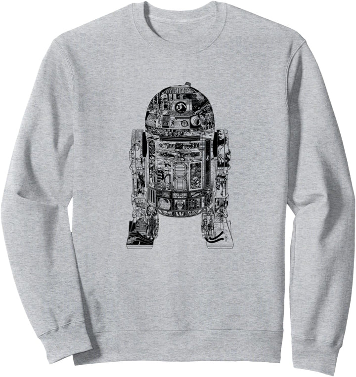 Star Wars Epic R2-D2 Panel Sweatshirt