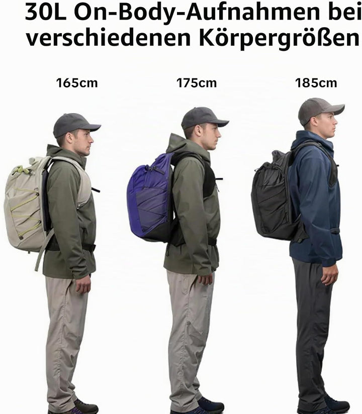 PGYTECH OnePro Ultralight Kamerarucksack Erweiterbar 20L-40L Outdoor Reisen Lila 30L, Lila 30L