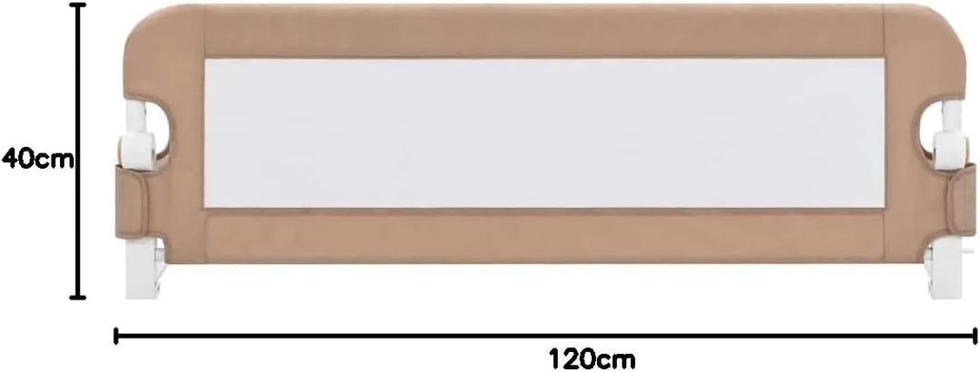 vidaXL Bettschutzgitter Bettgitter Kinderbettgitter Babybettgitter Rausfallschutz Kinder Baby Kleink