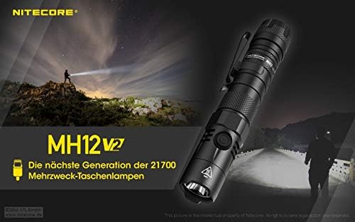 Flashlight MH SERIES/1200 LUMENS MH12 V2 NITECORE
