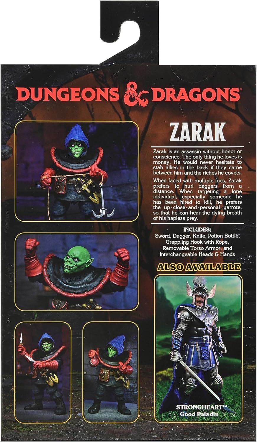 NECA - Dungeons & Dragons - Ultimate Zarak 7" Action Figure