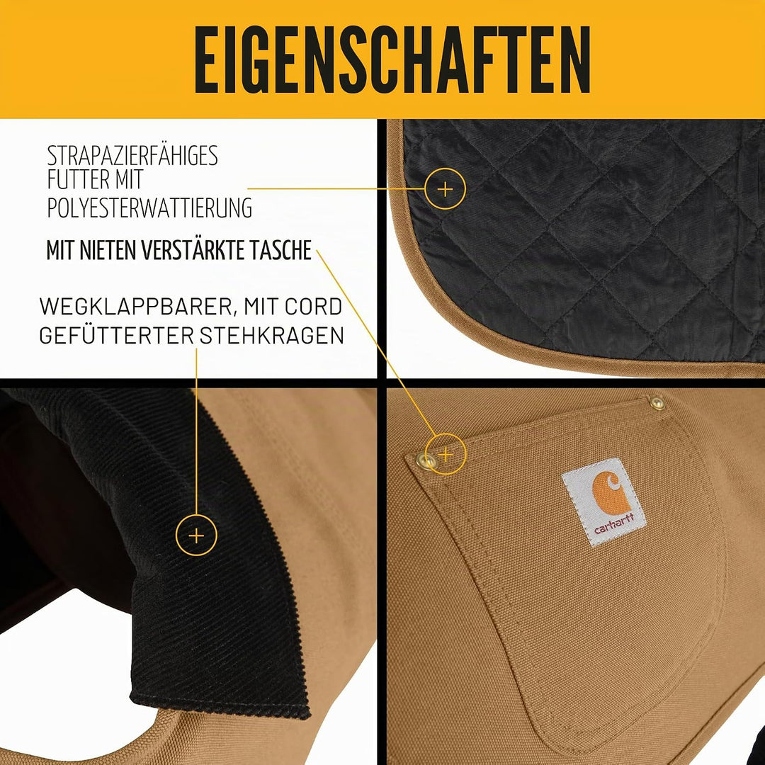 Carhartt Hausarbeitsmantel Small Carhartt Braun, Small Carhartt Braun