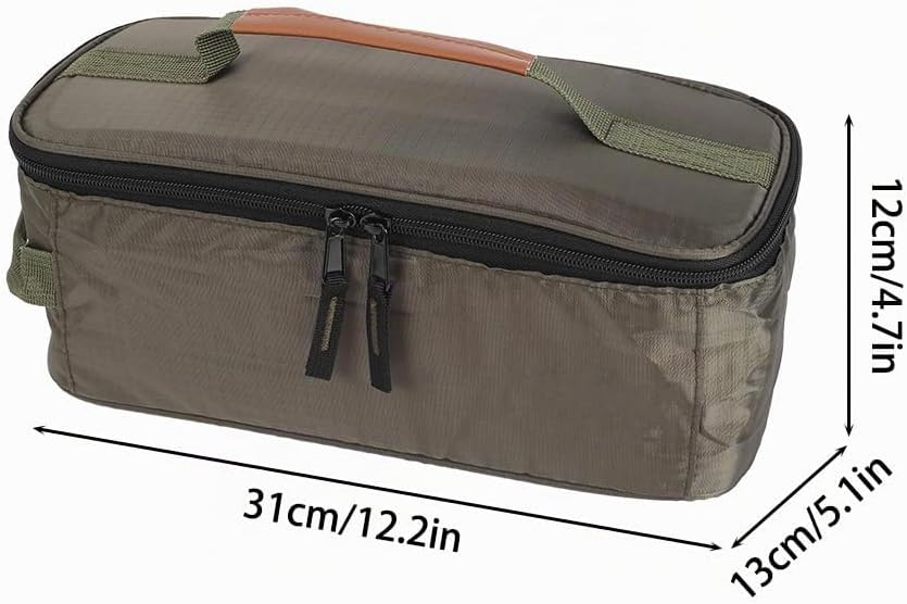 MiOYOOW Camping Küchenutensilien Organizer Tasche, Tragbare Camping Kochgeschirr Aufbewahrungstasche