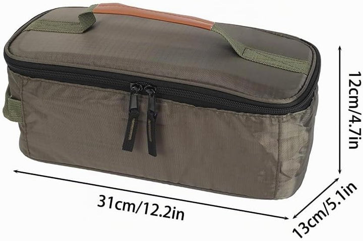 MiOYOOW Camping Küchenutensilien Organizer Tasche, Tragbare Camping Kochgeschirr Aufbewahrungstasche