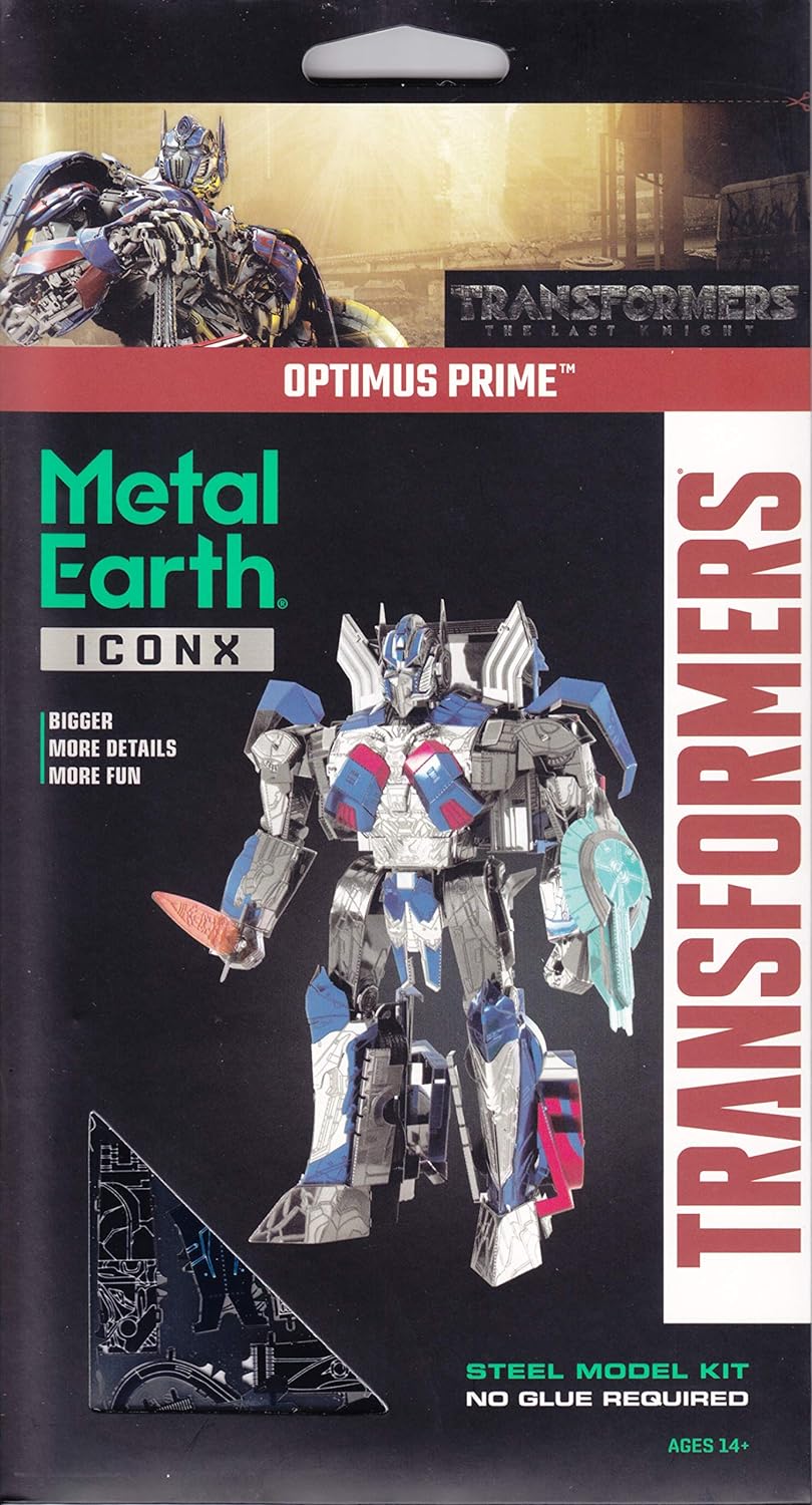 Metal Earth Fascinations ICX204 Metallbausätze - Transformers Optimus Prime, lasergeschnittener 3D-K