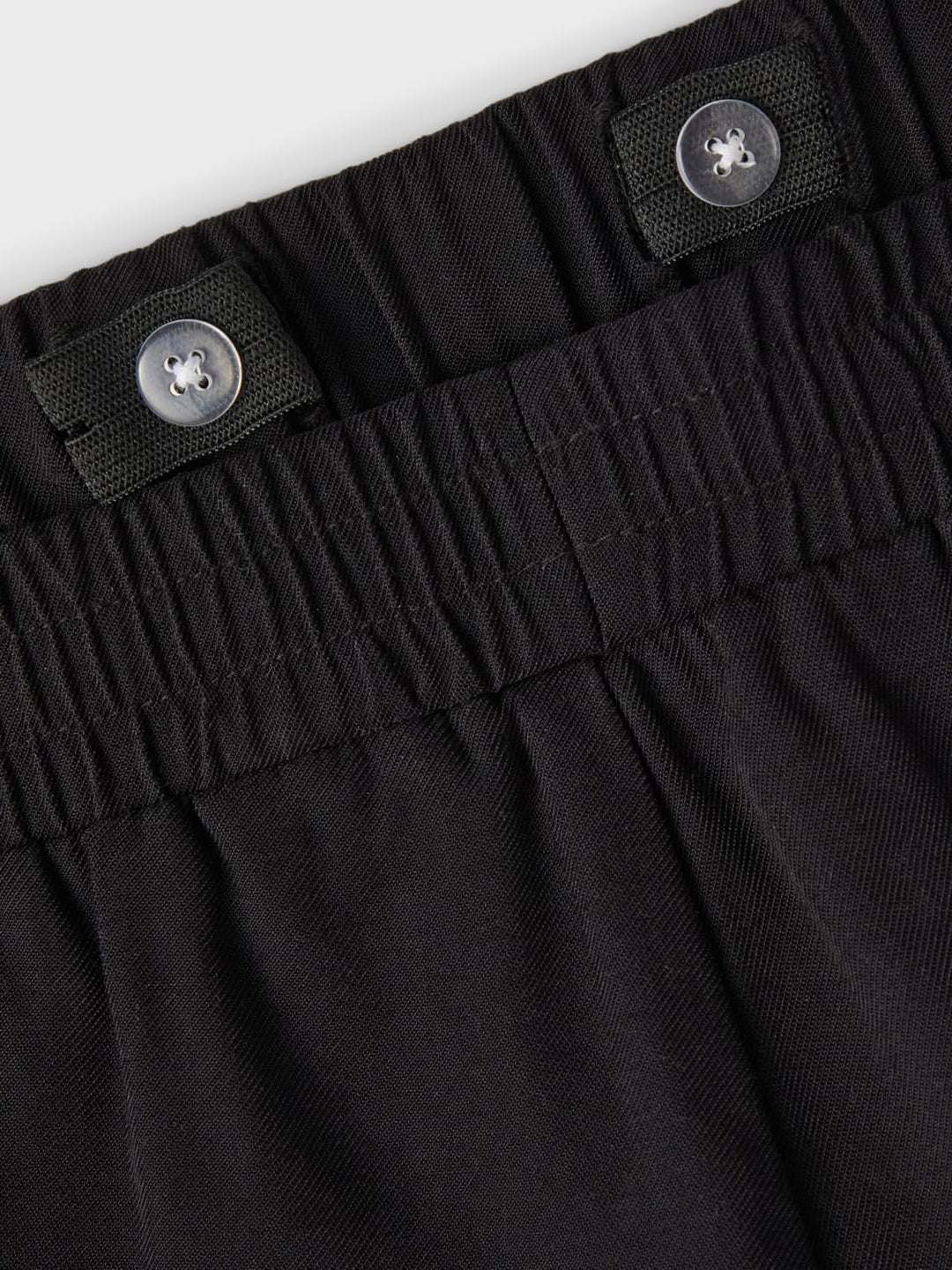 NAME IT Girl Cargohose Straight Fit, Schwarz