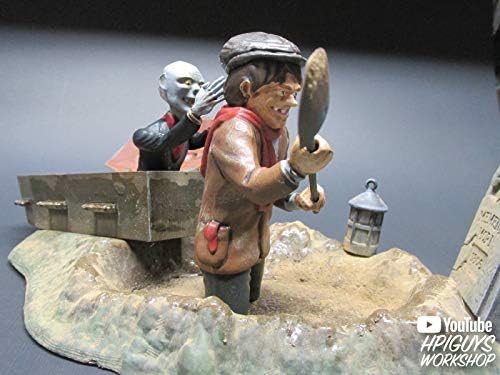 Polar Lights POL976/12 1/12 Haunted Manor: The Grave Robber's Demise Modellbau