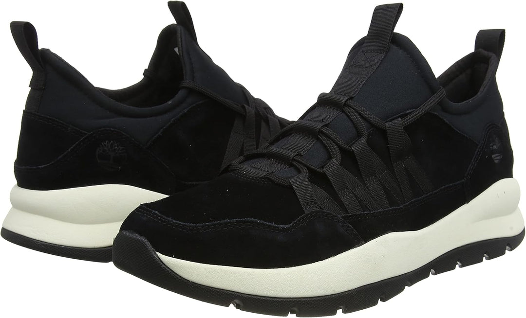 Timberland Herren Boroughs Project Oxford Basic Sneaker 40 EU Schmal Schwarz Black Suede, 40 EU Schm