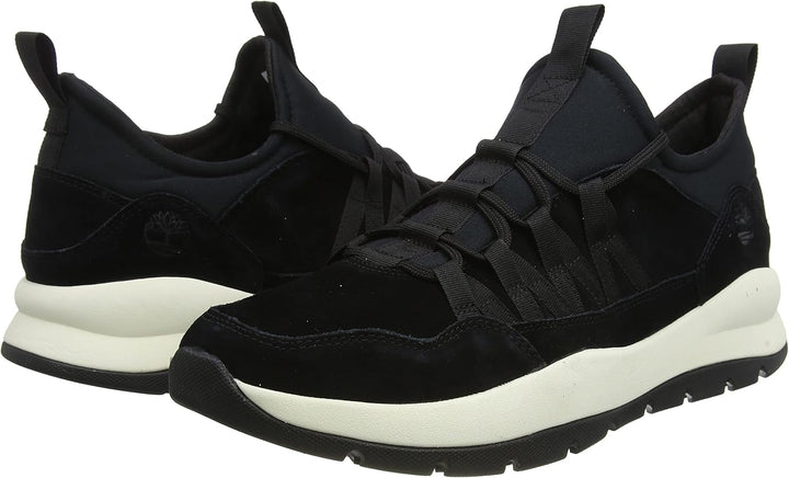Timberland Herren Boroughs Project Oxford Basic Sneaker 40 EU Schmal Schwarz Black Suede, 40 EU Schm