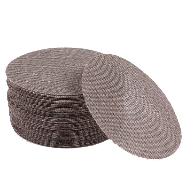 UPWOOD Schleifgitter 50 Stück 150mm Klett Körnung 150, Zum staubfreien Schleifen von Karosserie, Hol
