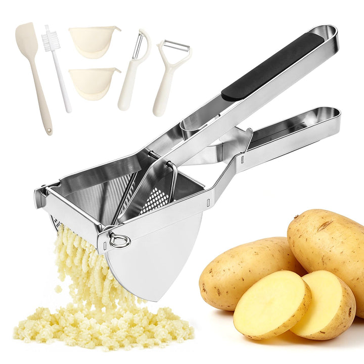 Kartoffelpresse Edelstahl, Kartoffelstampfer
