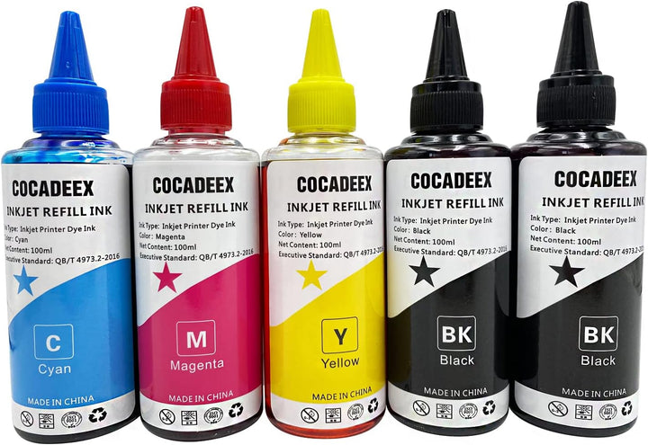 COCADEEX 604XL Ink Refill Kit Compatible with XP-2200 XP-2205 XP-3200 XP-3205 XP-4200 XP-4205 WF-293