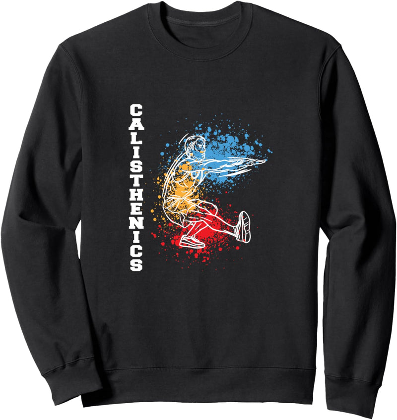 Calisthenics Fitness Training Squat Kniebeuge Sweatshirt